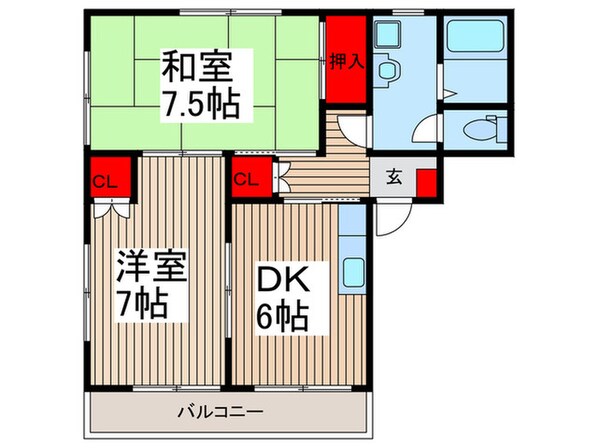 サンライズの物件間取画像